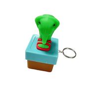 Porte-clés Grenouille/éléphant Portable Jouet De Presse Avec Effets Sonores Et Lumineux Pour Anti-Stress Décoration De À Jouet Porte-clés Anti-stress