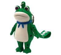 Porte-clés grenouille mignon,Porte-clés grenouille verte mignonne,Press-to-Salute porte-monnaie sac à main pendentifs porte-clés - Porte-clés anime mignon, breloque de sac à clés créatif, mignon