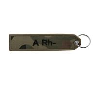 Porte-clés groupe sanguin A Rh- - wz.93 Pantera PL Woodland