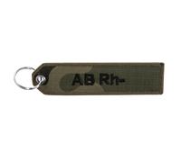 Porte-clés groupe sanguin AB Rh- - wz.93 Pantera PL Woodland
