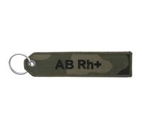 Porte-clés groupe sanguin AB Rh+ - wz.93 Pantera PL Woodland
