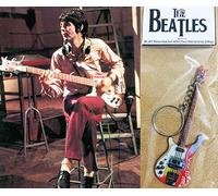 Porte-clés guitare basse Rickenbacker 4001 Paul Mccartney The Beatles