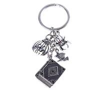 Porte-clés Halloween Citrouille Livre Magique Porte-clés Sorcière Porte-clés Personnalité Sacs À Main Sac À Main Pendentif Sac Ornement Élégant et PopulaireProcessus Professionnel