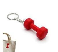 Porte-clés haltères, porte-clés fitness,Barbell Merveilleux porte-clés | Porte-clés de nouveauté pour femmes, pendentif d'exercice, beau Design pour la salle de musculation