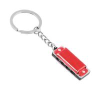 Porte-clés Harmonica coloré mini 8 tons 4 trous pour porte-clés harmonique porte-clés porte-clés sac pendentif harmonica porte-clés