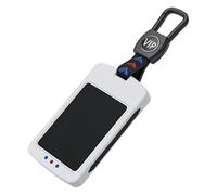 Porte-clés Housse de clé pour BMW 4 Series 2 Series Z4 2021-2025 étui en Silicone avec Porte-clés, Anti-Rayures et Antichoc,White-Type B