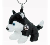 Porte-clés Husky - Chien traîneau en peluche - Pendentif HAKIMO - Doudou * biz