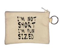 Porte-clés I'm Not Short I'm Fun Beige