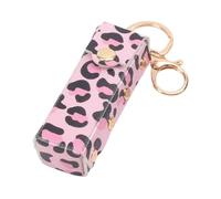Porte-clés imprimé léopard, étui à cosmétiques, pendentif, porte-clés Portable, accessoire pour usage quotidien, élégant