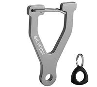 Porte-clés initiale A-Z avec étui de protection Smart Finder - Unisexe - Convient pour les portefeuilles, sacs à main, sacs de voiture, breloques pratiques à utiliser, organisation facile, clés de