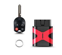 Porte-clés intelligent de rechange avec outil de configuration à monter soi-même compatible avec Ford Mustang 2005-2014 Taurus 2000-2016 Town 2005-2011, télécommande d'entrée sans CCID