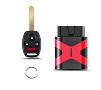 Porte-clés intelligent de rechange avec outil de configuration à monter soi-même compatible avec Honda Accord EX LX Coupé 2008 2009 2010 2011 2012, télécommande d'entrée sans CCID MLBHLIK-1T