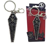 Porte-clés Jack dans un cercueil de L'Étrange Noël de Monsieur Jack Multicolore 7,6 cm