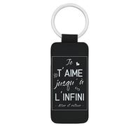 Porte-Clés Je t'aime jusqu'à l'infini - accessoire - porte s 012