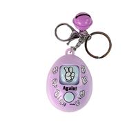 Porte-clés Jeu de Papier Pierre Ciseaux Violet