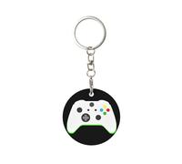 Porte-Clés Jeux vidéo avec manette, Chaîne De Clés Métal Porte Clef Keychain pour Femme Hommes