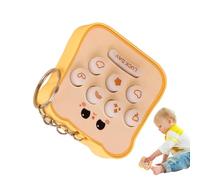 Porte-clés | Jouet sensoriel de Taupe Marteau | Soulage Le Stress Mignon Fidget Accessoire de Relaxation Portable pour la Maison Sac d'anniversaire Adultes
