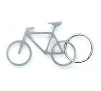 Porte-clés Kikkerland KR99 Décapsuleur en forme de vélo Argent Argent E