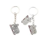 Porte-Clés Koala 2Pcs, Porte-Clés Animaux Mignons, Porte-Clés Animaux Australiens, Porte-Clés pour Enfants, Breloques De Sac pour Filles, Porte-Clés Pendentif Animal