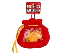 Porte-clés Koi-Fisch - Mini porte-monnaie pendentif sac à dos, style Ita Bag, rangement compact pour pièces de monnaie, cartes, petits objets | Parfait comme cadeau de Nouvel An, accessoire de sac et