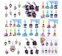 Porte-clés Kpop Demon Hunter en acrylique, Double face, pour sac, Zoey Rumi Jinu, esthétique, cadeau pour invités Bracelet -1