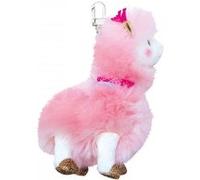 Porte-clés lama rose - histoire d'ours rose G