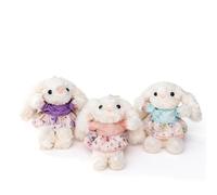 Porte-clés lapin en peluche style Tang Suit 13 cm (Modèle aléatoire)