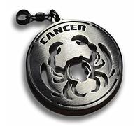 Porte-clés le Cancer zodiaque - Fait main (Acier inoxydable)