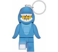 Porte-clés Lego Key Light Shark Suit Guy Multicolore