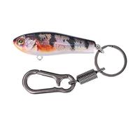 Porte-clés leurres de pêche - Lourd Conception réaliste de Breloques de leurres artificielles, Accessoire d'accent de pêche détaillé pour Sacs et équipements de Voyage | pour la fête des pères