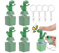 Porte-clés lézard avec son - Jouet clicker pour adultes - Porte-clés amusant avec lumière colorée - Portable - Soulage le stress - Pour l'anxiété et le plaisir sensoriel (petit serpent de lézard)
