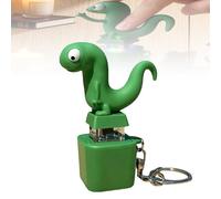 Porte-clés lézard sonore, Nouveau Clavier for Adultes, Jouet Anti-Stress Rechargeable avec lumières colorées, Anti-anxiété et Divertissement sensoriel(#A-1)