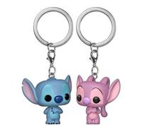 Funko Figurine Disney Stitch & Angel Pocket Pop Pack de 2 4 cm