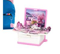 Porte-clés livre - Porte-clés mignons pour clés de voiture, jouet amusant | Petit cadeau pour, garçons et filles, porte-clés créatif pour femmes et hommes, accessoire de sac à d