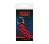 Porte-clés logo en caoutchouc Stranger Things 6 cm Pyramid International