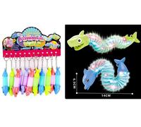 Porte-clés lumineux dauphin requin tube pop
