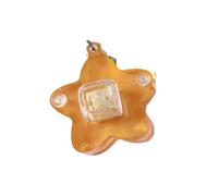 Porte-clés Lumineux LED Multicolore Portable, Jouet pour soulager Le Stress, Conception Robuste et conviviale, Porte-clés Bouton Anti-Stress pour Tous Les âges avec éclairage LED coloré