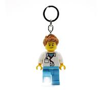 Porte-clés Lumineux Lego Iconic Doctor - Figurine de 76 mm de Hauteur (KE184) - 2 Piles CR2025 incluses