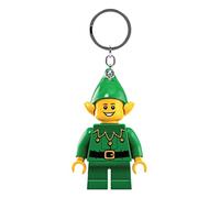Porte-clés Lumineux Lego Iconic Elf - Cadeaux pour Enfants - Figurine de 76 mm de Hauteur (KE181) - 2 Piles CR2025 incluses