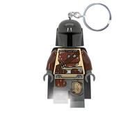 Porte-clés lumineux LEGO Star Wars The Mandalorian - 76 mm de hauteur (KE172) - 2 piles CR2025 incluses
