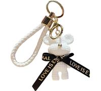 Porte-clés LuxeBear - Blanc KP38284