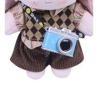 Porte-clés Machine Photo Visage Souriant avec Lumière Multicolore Et