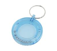 Porte-clés magique - Pièces de monnaie qui disparaissent, jouet portable magicien, puzzle léger, accessoire d'illusion créatif, durable pour les débutants, jeu portable pour disparaître
