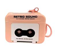 Porte-clés Magnétophone, Prêt À Offrir, 5,5 X 2,2 X 4,1 Cm, Ornement Mini Cassette, Jouet Porte-clés Jouable, Léger Et Portable, Pour, Adolescents, Adultes, Étudiants, Amateurs De Musique