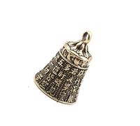 Porte-clés mantra unique avec six syllabes avec cloches spirituelles en alliage robuste