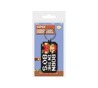 Porte-clés Mario Retro en caoutchouc 7cm - Nintendo