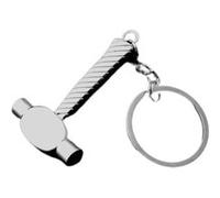 Porte-clés marteau 5.5 cm argent Argent G