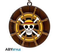 ABYSTYLE Porte-clés One Piece Thousand Sunny's Helm Moving 4,8 x 4,8 cm One Piece Merch, Anime Merch, Keychain Accessoires Cadeau