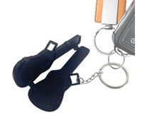 Porte-clés médiator de guitare | Boîte à médiators avec impression 3D | Porte-médiator portable pour clés, sac, sac à dos, portefeuille, sac à main, décoration