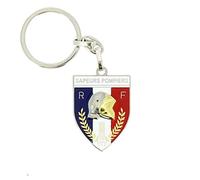 Porte Clés Métal Sapeurs Pompier Ecusson Equipements - Multicolore - Patrol
